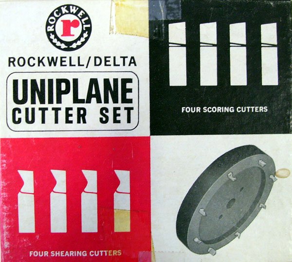 Rockwell Uniplane Cutter Set